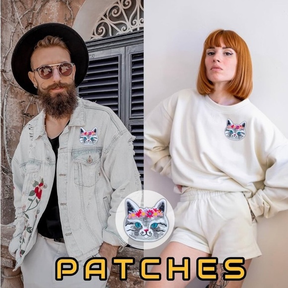 New! Any 2/$10 Cat Iron On Patch - Picture 5 of 12